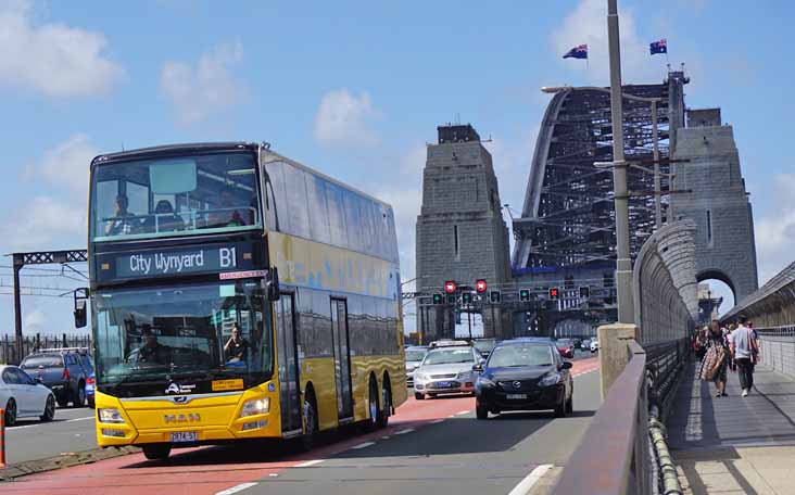 Sydney Buses MAN ND323F Gemilang Eco doubledecker B-Line 2874